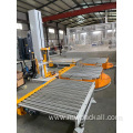 Full Automatic Pallet Wrapping Machine with Conveyor